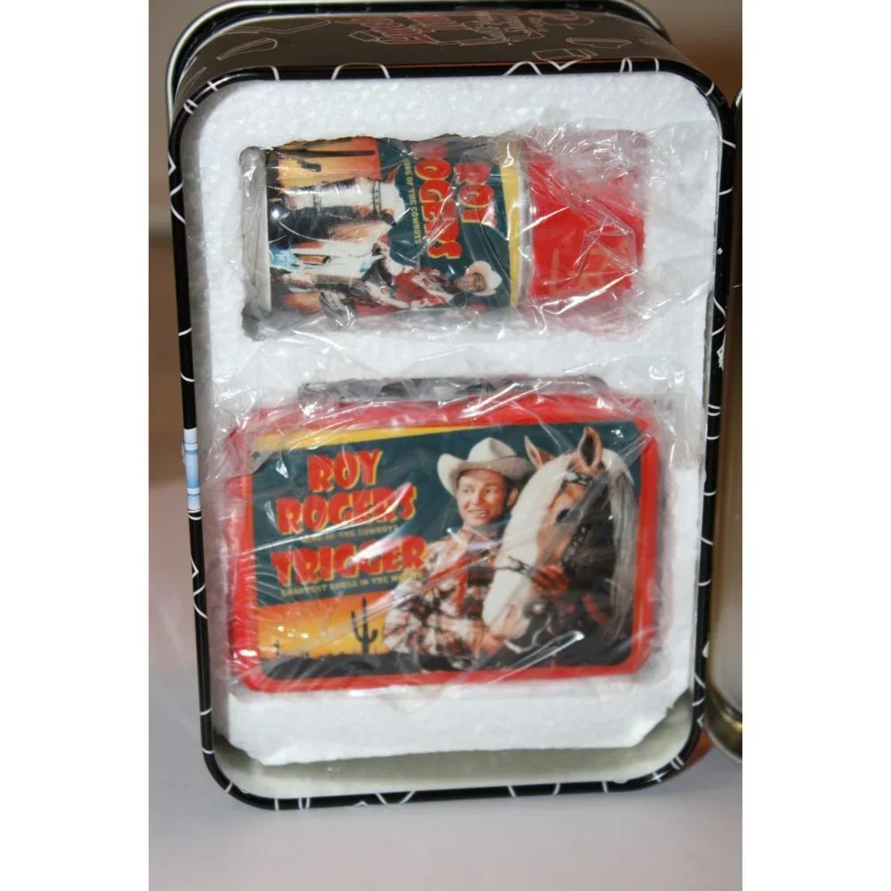 Salt & Pepper Shakers - Vandor Roy Rodgers & Trigger Lunchbox